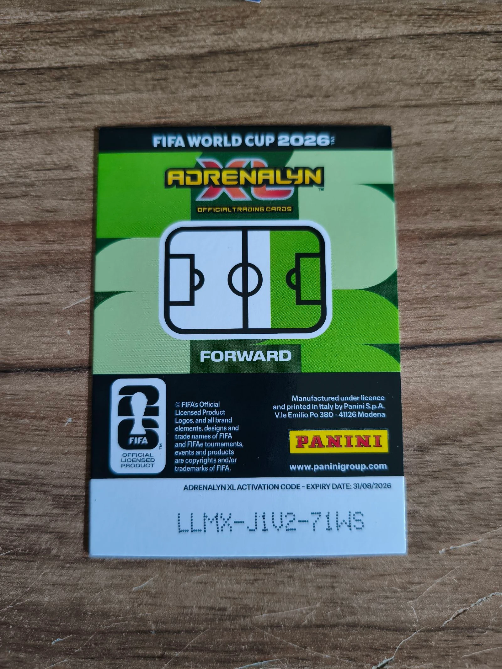 Panini CDM Voetbalkaart Messi Limited Edition – photo 2